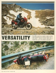 1996 'mOTORCYCLE SPORT' HONDA VT500E ROAD TEST