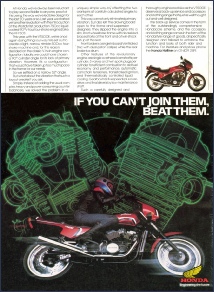 june 1983 Honda VT500E advertisment