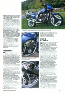 1990 HONDA VT500E ROAD TEST PAGE 2