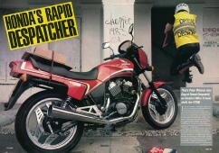 1990 'BIKE' HONDA VT500E ROAD TEST PAGE 2